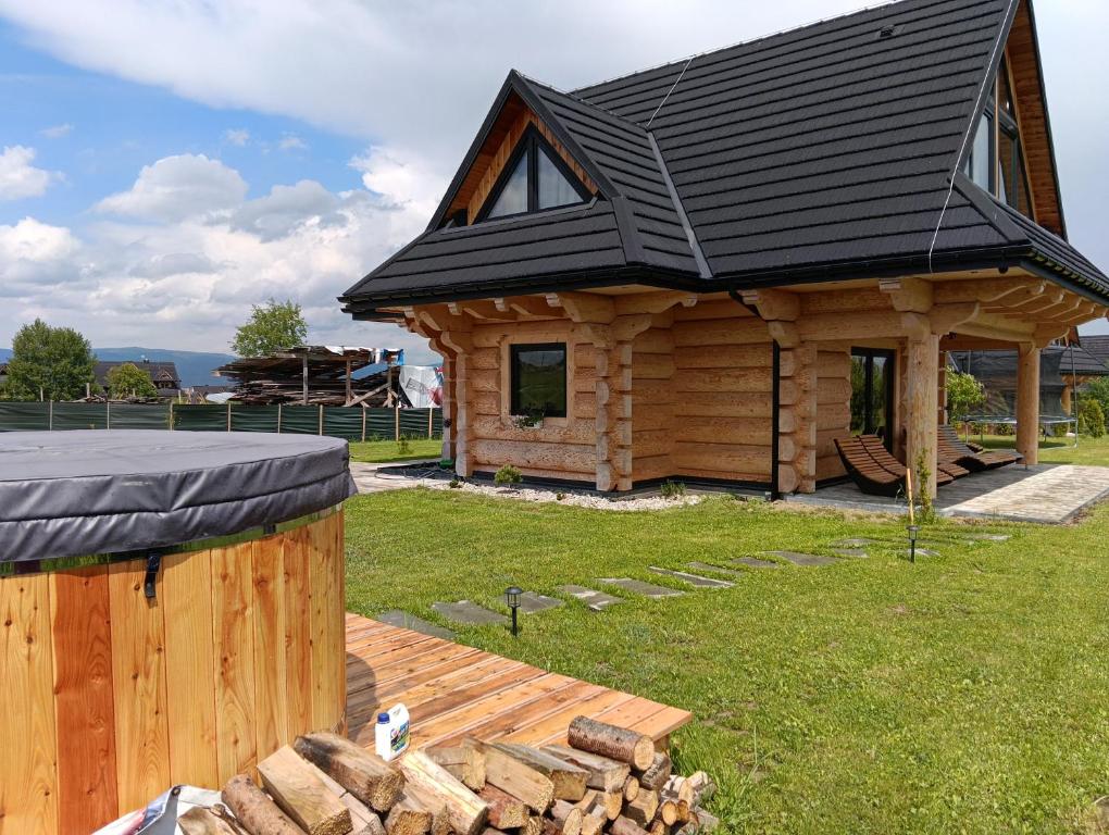 Domek z prywatnym jacuzzi Białka Tatrzańska