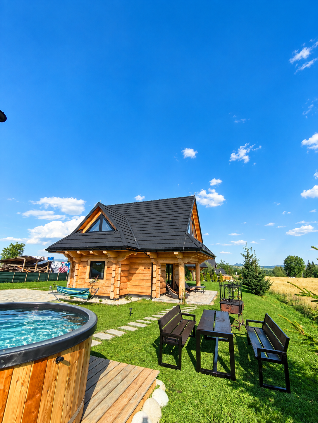 Domek z prywatnym jacuzzi Białka Tatrzańska